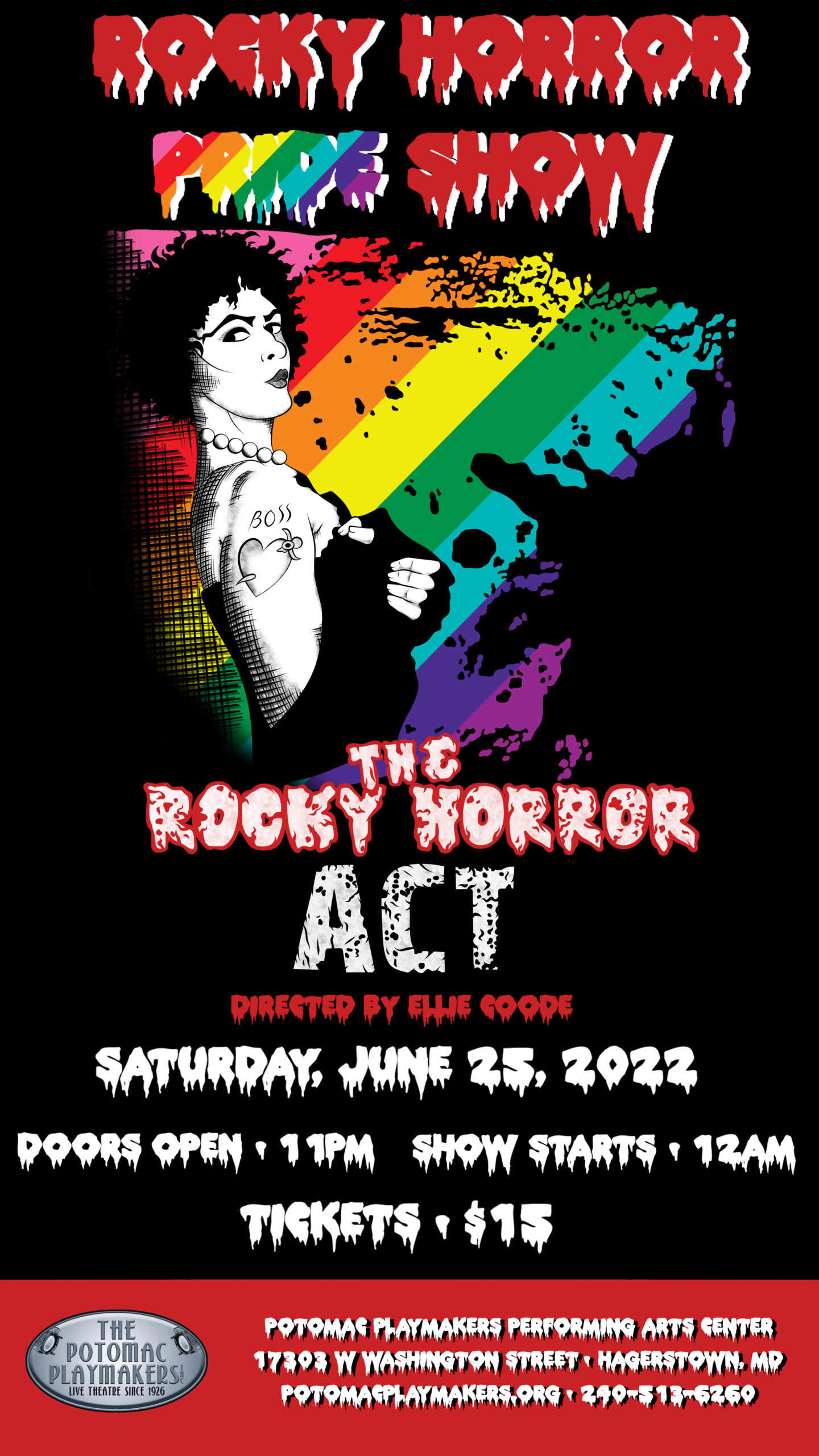 Rocky Horror PRIDE Show June 25 @ 11pm SOLD OUT