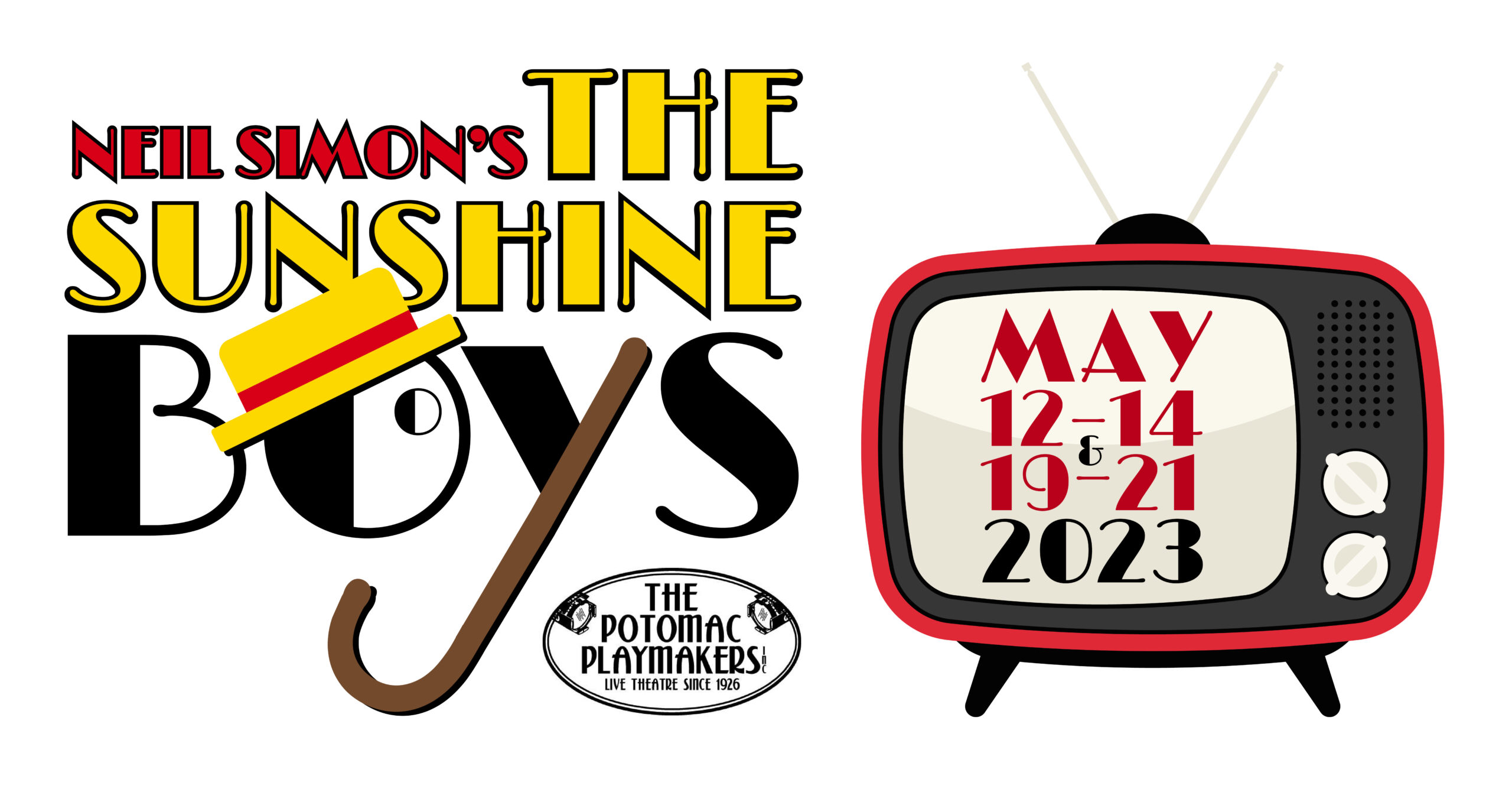 Auditions for Neil Simon’s “The Sunshine Boys” Feb 19 & 20, 2023