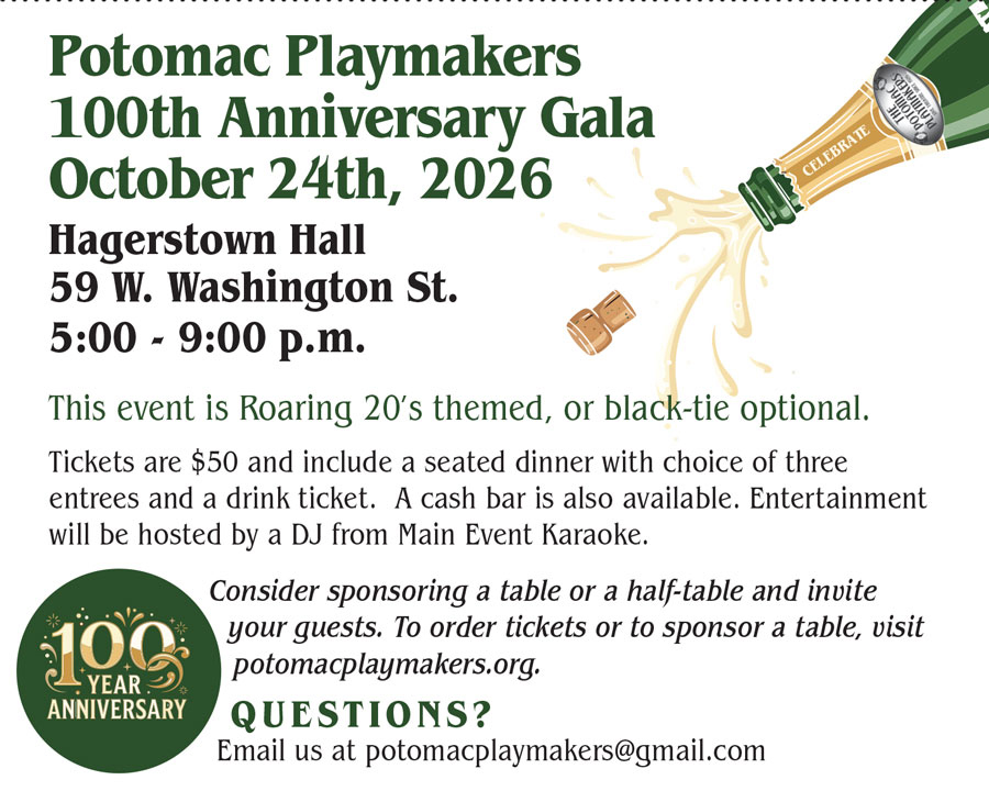 100th Anniversary Gala  October 24, 2026